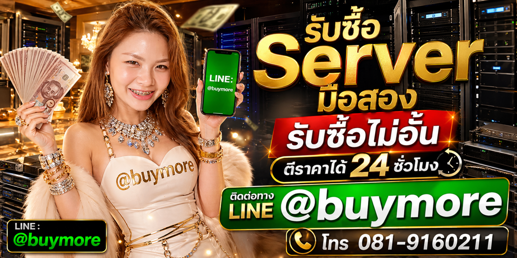 ขาย Server มือสอง รับเงินไว ราคาดี
